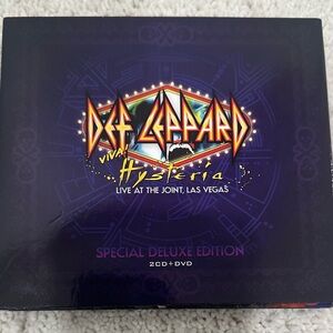Def Leppard “Viva Hysteria Live at the Joint, Las Vegas” 2-CD 1-DVD Set